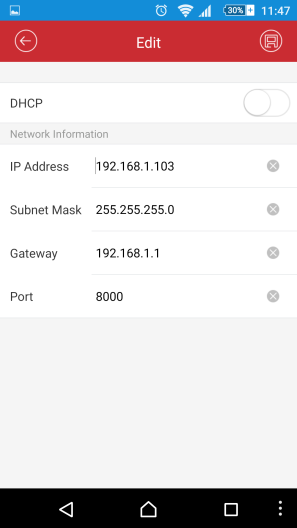 Địa chỉ IP, gateway, device port - Camera Phương Việt