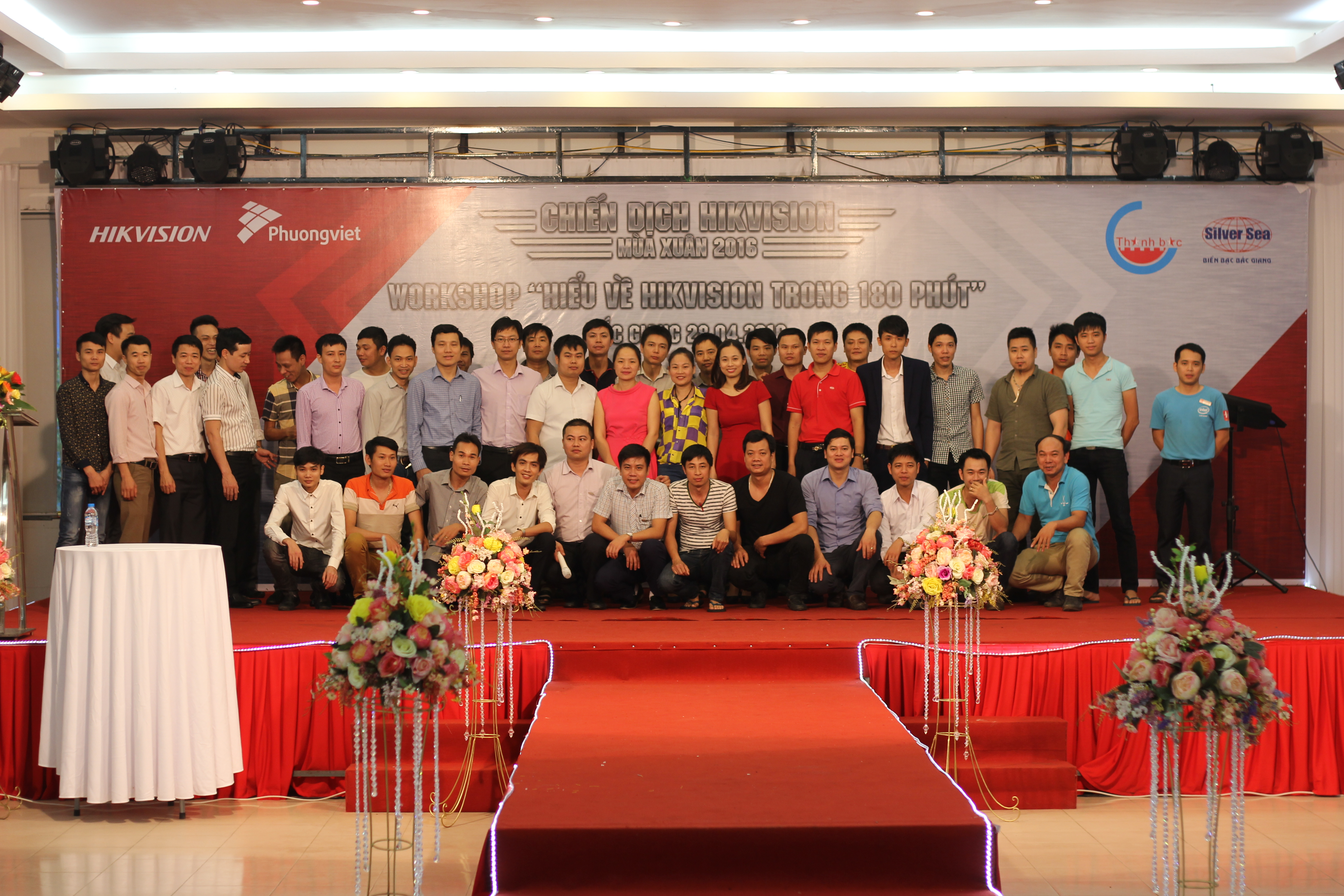 Hình lưu niệm tổng kết sự kiện workshop Bắc Giang - Phương Việt Camera