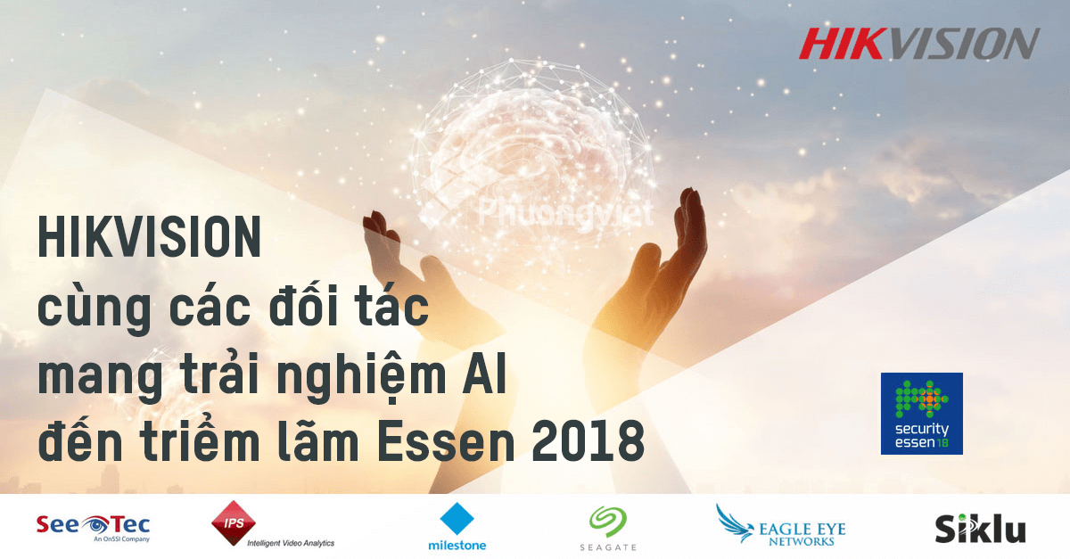 HIKVISION AI triển lãm Essen 2018