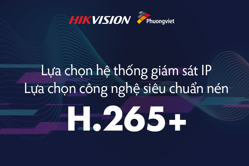 lựa chọn hệ thống giám sát IP H.265+